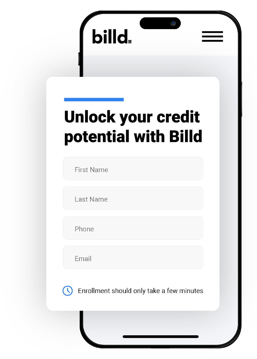 Unlock your credit potential with Billd's subcontractor financing